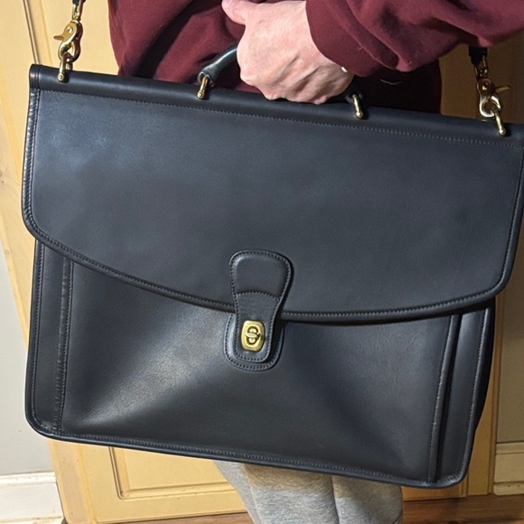 Coach Beekman Briefcase Black Leather, NWOT - Picture 14 of 16